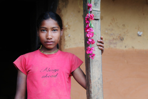 Khadisara (age 13 in this image) is NOT just a girl living in poverty. She is a helpful girl who cares deeply for her mother and does all she can to support her younger sisters. She is a girl that did not want to pose with a cheesy smile. It wasn't 'her'. She is a girl that wanted to share her story. (Taken in 2012 for All We Can in Nepal)